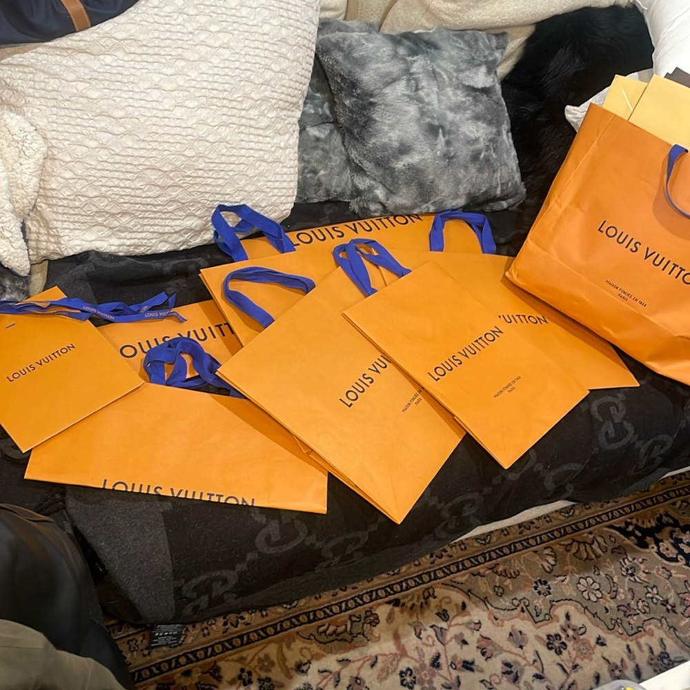 Large Lot of Louis Vuitton assorted size bags